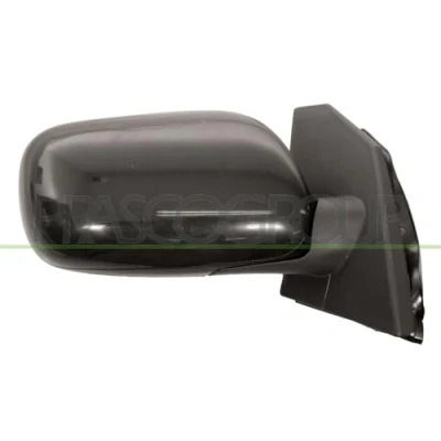 Afbeelding van Buitenspiegel Prasco TY0897003 rechts zwart Instellen: kabel, Bol vormig TOYOTA: Corolla IX Hatchback, Saloon