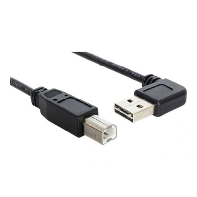 Image de Delock EASY USB Câble type B (M) pour 3 m connecteur à 90 noir
