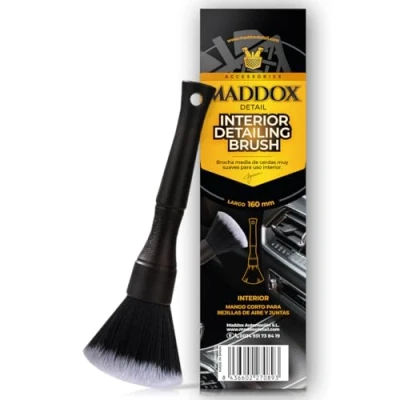 Image de Maddox Detail Brosse pour nettoyage Intérieur de voiture Ergonomique et précise Compatible avec kit Detailing Brush