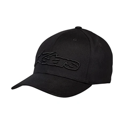 Afbeelding van Alpinestars, Blaze Flexfit Hat, Baseball Pet, Zwart Zwart, S/M, Unisex Adult