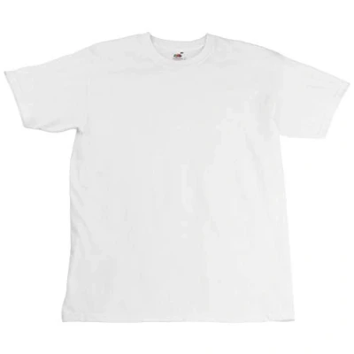 Afbeelding van Fruit of the Loom T shirt voor meisjes, Wit.
