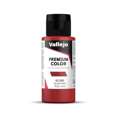 Afbeelding van Premium Vallejo verf, 60 ml, keuze uit felrode kleuren