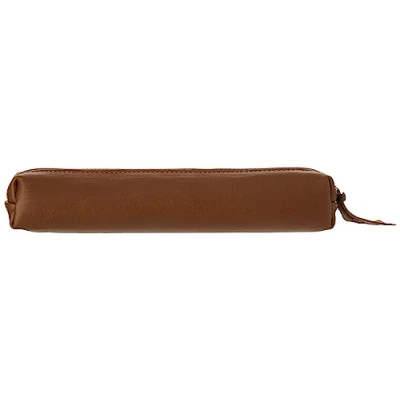 Afbeelding van Clairefontaine 410080C Lawrence Camel Kleine Slanke Etui van Echt Lamsleer
