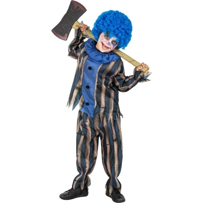 Afbeelding van FUNIDELIA Enge Clown Kostuum voor Jongens Maat: 97 104 cm