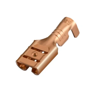 Afbeelding van Heschen Snelle krimpende vrouwelijke schop 6,3 mm niet geïsoleerde connector 100 stuks
