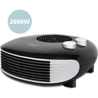 Afbeelding van Draagbare ventilatorkachel Cecotec Ready Warm 9650 Force Horizon 2000W Zwart