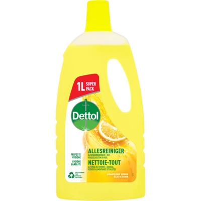 Afbeelding van Dettol Power &amp; Fresh Allesreiniger Sprankelende Citroen Limoen 1 liter