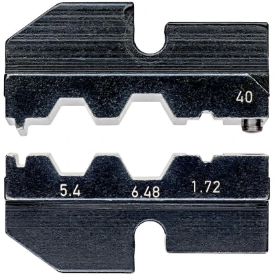 Image de KNIPEX 97 49 40 profil de sertissage pour connecteurs coaxiaux