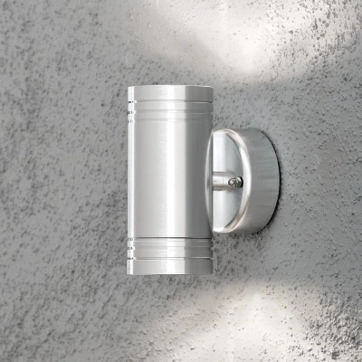 Afbeelding van Wandspot 7904 310 Monza Kleur: Geborsteld Aluminium Outlet