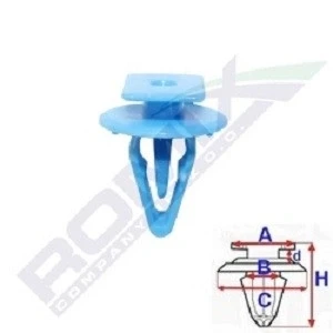 Afbeelding van Clip ROMIX C60646, 2 Stuk