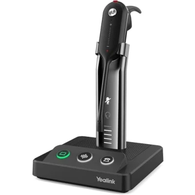 Image de Yealink WH63 Micro casque intra auriculaire convertible DECT sans fil Optimisé pour la CU