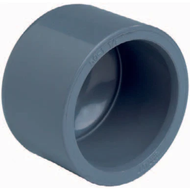 Afbeelding van DVC PVC Lijmkap 125mm 16 Bar