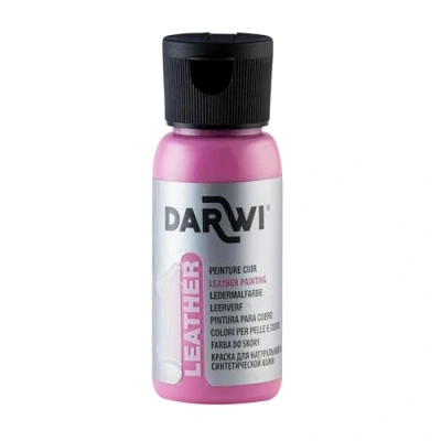 Image de DARWI LEATHER PEINTURE POUR CUIR 50 ML ROSE
