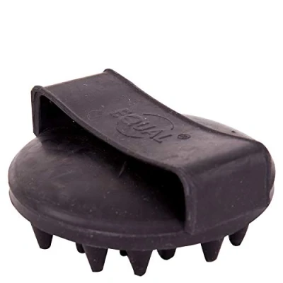 Image de Premiere Brosse pour Massage Et Brossage Caoutchouc Rond Épais Noir One Size