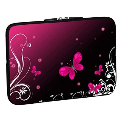 Image de Pedea Housse De Protection En Néoprène Pour Ordinateur Portable 15,6&#039;&#039; (39,6 Cm), Butterfly