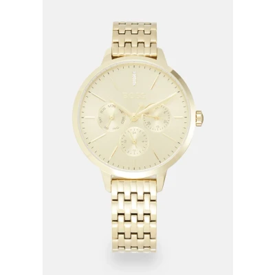 Afbeelding van BOSS Symphony Horloge goldcoloured, Dames, Maat: One Size, Gold coloured