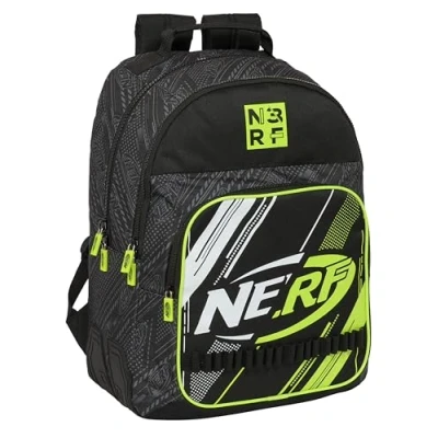 Afbeelding van Schoolrugzak Nerf Get ready Zwart 32 x 42 15 cm