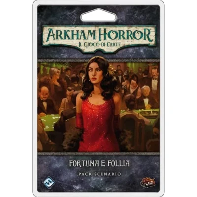 Afbeelding van Asmodee Arkham Horror Het kaartspel: geluk en waanzin uitbreiding kaartspel, Italiaanse editie