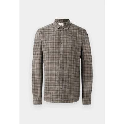 Afbeelding van Only &amp; Sons Overhemd Onsgudmund Ls Checked Shirt Noos 22007112 Walnut/jet Black Mannen Maat XL
