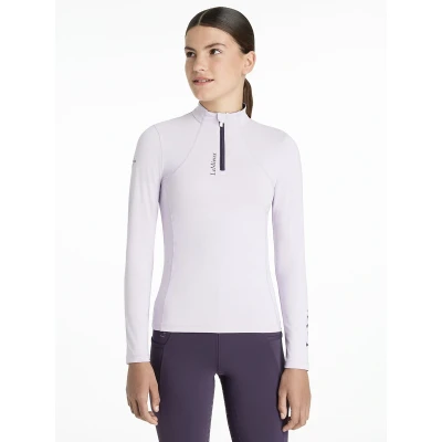 Afbeelding van LeMieux Baselayer Young Rider Classique Lilac 146/152 Agradi.be