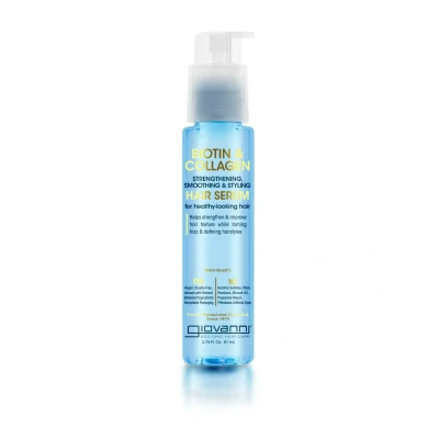 Afbeelding van Giovanni Cosmetics Biotin &amp; Collagen Hair Strengthening, Smoothing Styling Serum 81ml