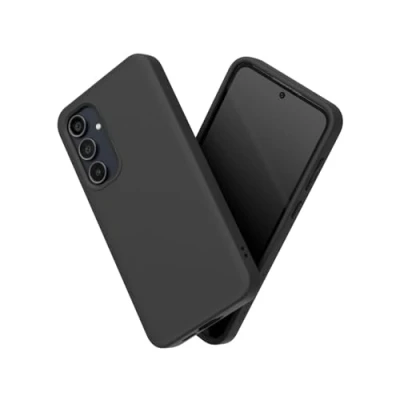 Afbeelding van RHINOSHIELD Hoesje compatibel met [Galaxy A55] SolidSuit dunne hoes schokabsorberende technologie en premium matte afwerking zwart