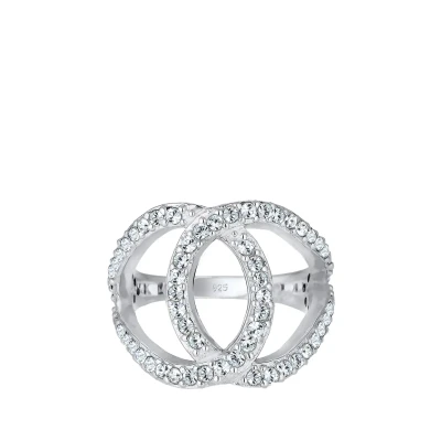 Afbeelding van Elli Loveknots Ring, Dames, Maat: 54, Weiß