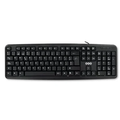 Afbeelding van Toetsenbord OQO T001 U Zwart Multicolour Qwerty Spaans