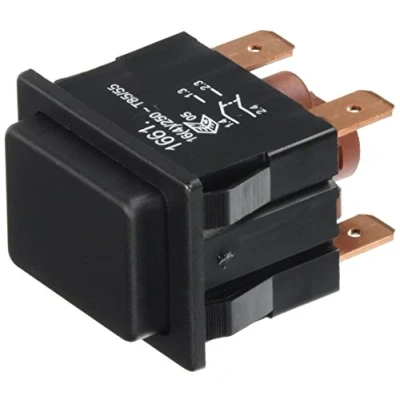 Afbeelding van Thetford Flush Switch 23716 Schakelaar Grijs Onderdelen &amp; Accessoires