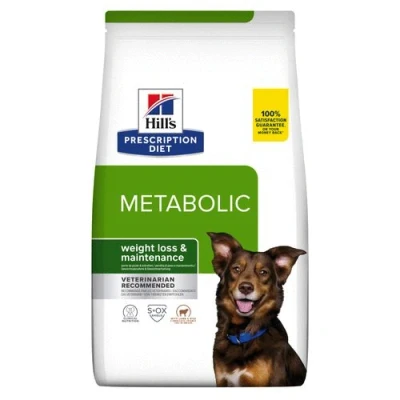 Afbeelding van Hill&#039;s Prescription Diet Metabolic Weight Management Hondenvoer Lam Rijst 12 kg