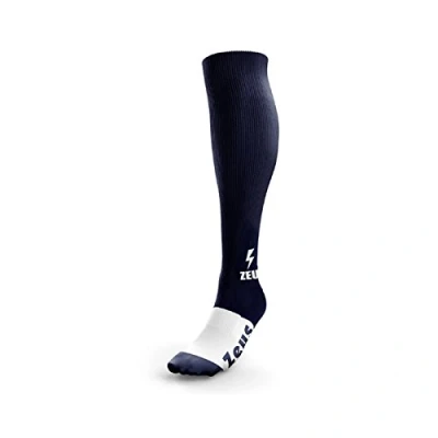 Afbeelding van Voetbalsokken/Sportsokken Zeus Calza Energy, kleur Navy blauw, maat 28 33