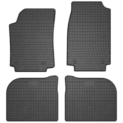 Afbeelding van M MOTOS rubberen vloermatten voor Audi 100 C4 1990 1994 Maak autorijden comfortabeler met de zwarte antislip automat ET Vloermat alle weersomstandigheden, bescherming tegen vuil