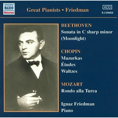 Afbeelding van Ignaz Friedman Complete Recordings 1 (CD)