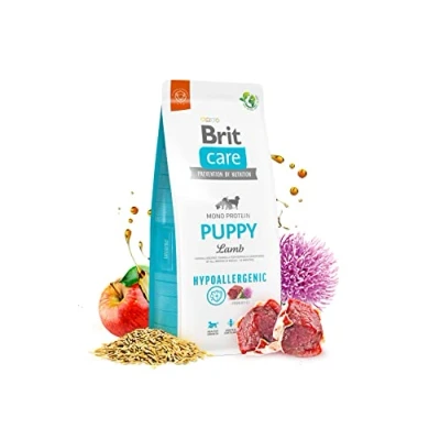 Afbeelding van 3kg Hypoallergenic Puppy Lam &amp; Rijst Brit Care Hondenvoer
