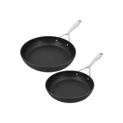 Afbeelding van Demeyere Koekenpannen Alu Plus 3 Duraslide ø 24 + 28 cm standaard anti aanbaklaag