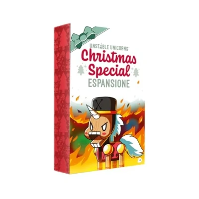 Afbeelding van Asmodee Unstable Unicorns: Christmas Special, uitbreiding kaartspel, editie in het Italiaans