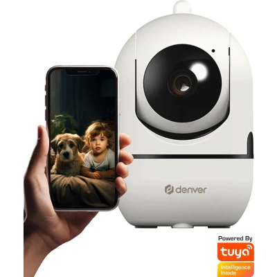 Afbeelding van Smart Indoor Camera Beveiligingscamera Pan &amp; Tilt