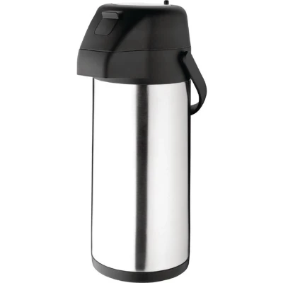 Afbeelding van Olympia pomp thermoskan met drukknop 3L