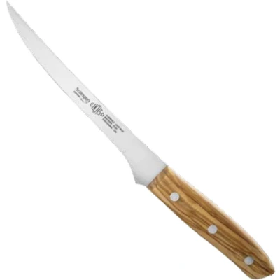 Afbeelding van Eikaso Solingen 16 cm Fileermes met Semi flexibel Lemmet en Olijfhouten Handvat