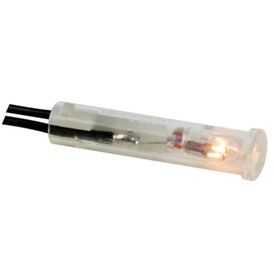 Afbeelding van Ronde 7mm Signaallamp 6V Kristal