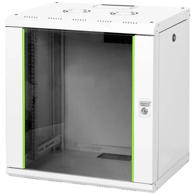 Afbeelding van Digitus DN 19 12 U 19inch wandkast (b x h d) 600 643 450 mm HE Grijs wit (RAL 7035)