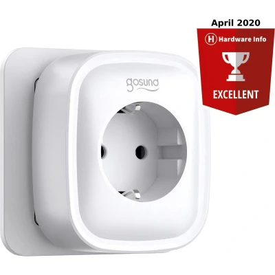 Afbeelding van Gosund SP112 Smart Plug stopcontact enkel Slimme stekker Inclusief 2 x USB Ingang Alexa Google Home IFTTT