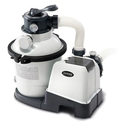 Afbeelding van Intex Krystal Clear Zandfilterinstallatie 4 M3 Kleurloos Zwembad Schoonmaak