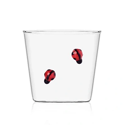 Afbeelding van Ichendorf Milano glas Lieveheersbeestjes