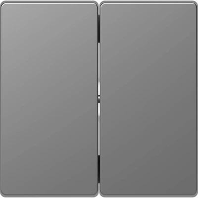 Afbeelding van Merten MEG3400 6036 Wisselschakelaar Afdekking System Design RVS