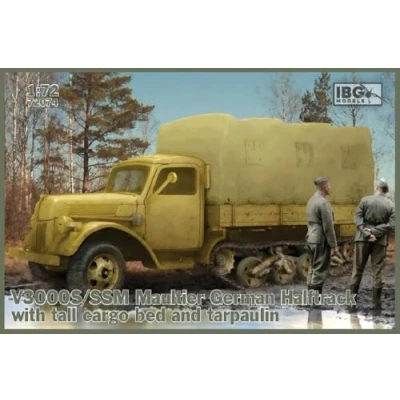 Afbeelding van 1:72 IBG Models 72074 V3000S/SS M Maultier German Halftrack Plastic Modelbouwpakket