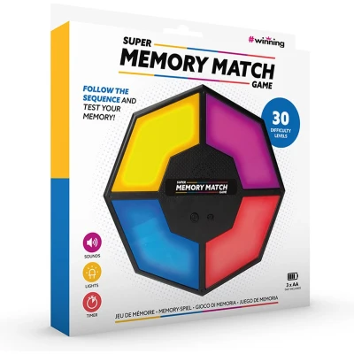 Afbeelding van #Winning Super Memory Match Actiespel Geheugenspel Gezelschapsspel 3 x AA benodigd