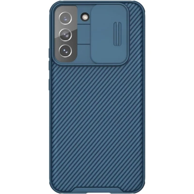 Afbeelding van Telefoonhoesje geschikt voor Samsung Galaxy S22 5G Nillkin CamShield Pro Case Blauw