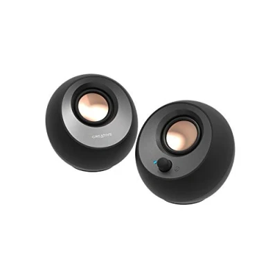 Afbeelding van Creative Pebble V3 2.0 PC luidsprekers Bluetooth, Kabelgebonden, Digitaal 16 W Zwart