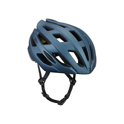 Afbeelding van Fietshelm Bbb Hawk Mips maat M Mat blauw